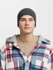 Серый шапка бини, унисекс