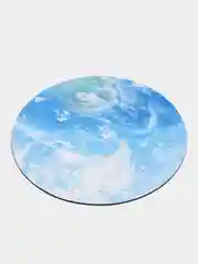 Синий круглые коврики для мыши