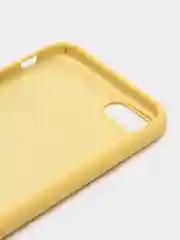 Желтый чехол Silicone Case для iPhone (айфон) 7, 8, XS, XR, 11, 12, 13, XS Max, Pro, Max, Plus, силиконовый