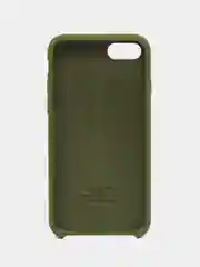 Зелёный хаки чехол Silicone Case для iPhone (айфон) 7, 8, XS, XR, 11, 12, 13, XS Max, Pro, Max, Plus, силиконовый