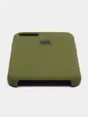Зелёный хаки чехол Silicone Case для iPhone (айфон) 7, 8, XS, XR, 11, 12, 13, XS Max, Pro, Max, Plus, силиконовый