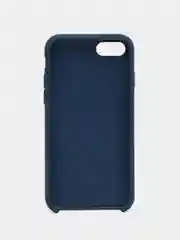 Темно-синий чехол Silicone Case для iPhone (айфон) 7, 8, XS, XR, 11, 12, 13, XS Max, Pro, Max, Plus, силиконовый