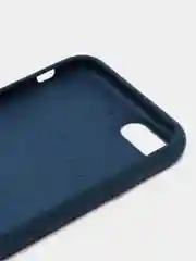 Темно-синий чехол Silicone Case для iPhone (айфон) 7, 8, XS, XR, 11, 12, 13, XS Max, Pro, Max, Plus, силиконовый