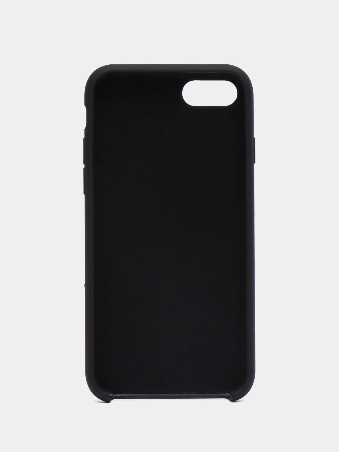 Черный чехол Silicone Case для iPhone (айфон) 7, 8, XS, XR, 11, 12, 13, XS Max, Pro, Max, Plus, силиконовый