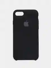Черный чехол Silicone Case для iPhone (айфон) 7, 8, XS, XR, 11, 12, 13, XS Max, Pro, Max, Plus, силиконовый