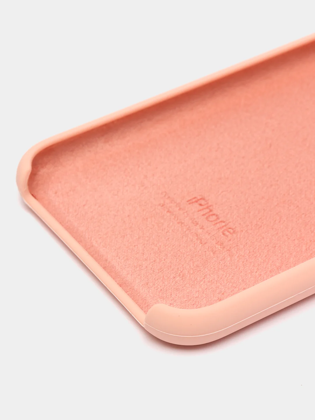 Пудровый чехол Silicone Case для iPhone (айфон) 7, 8, XS, XR, 11, 12, 13, XS Max, Pro, Max, Plus, силиконовый