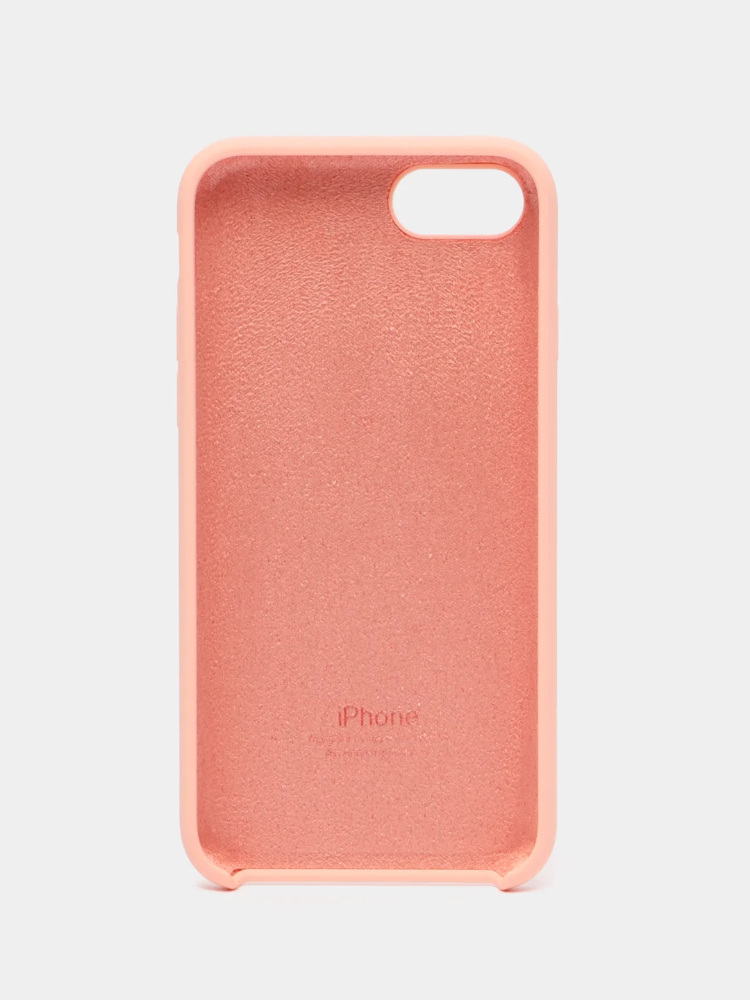 Пудровый чехол Silicone Case для iPhone (айфон) 7, 8, XS, XR, 11, 12, 13, XS Max, Pro, Max, Plus, силиконовый