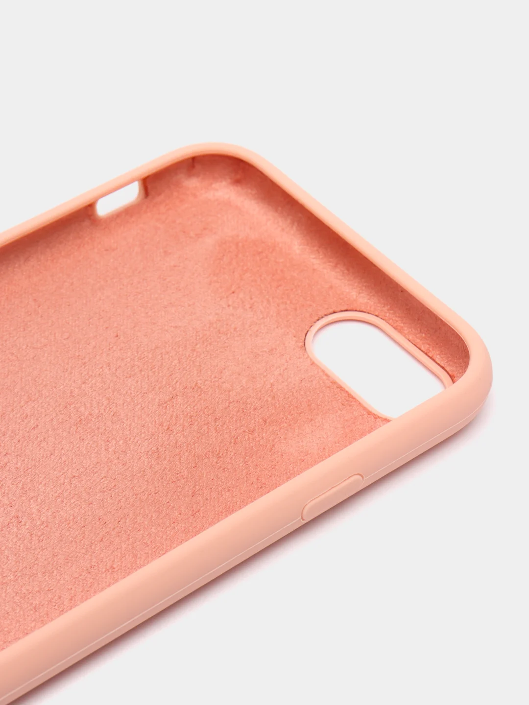 Пудровый чехол Silicone Case для iPhone (айфон) 7, 8, XS, XR, 11, 12, 13, XS Max, Pro, Max, Plus, силиконовый