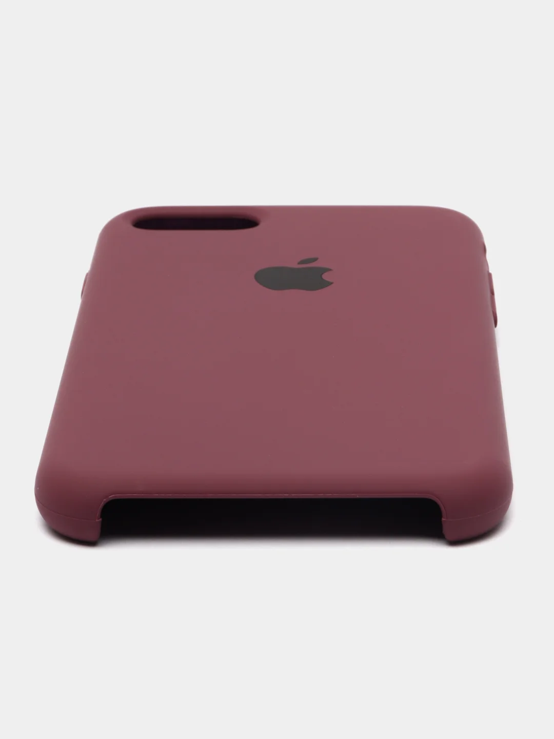 Бордовый чехол Silicone Case для iPhone (айфон) 7, 8, XS, XR, 11, 12, 13, XS Max, Pro, Max, Plus, силиконовый