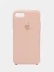 Бежевый меланж чехол Silicone Case для iPhone (айфон) 7, 8, XS, XR, 11, 12, 13, XS Max, Pro, Max, Plus, силиконовый