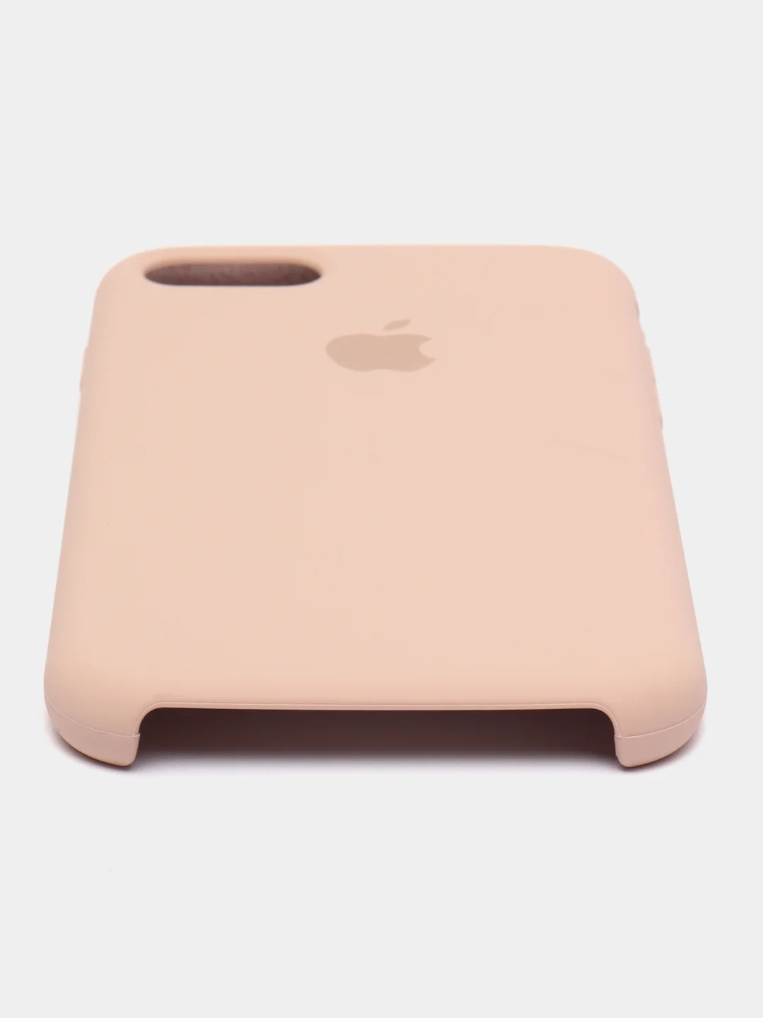 Бежевый меланж чехол Silicone Case для iPhone (айфон) 7, 8, XS, XR, 11, 12, 13, XS Max, Pro, Max, Plus, силиконовый