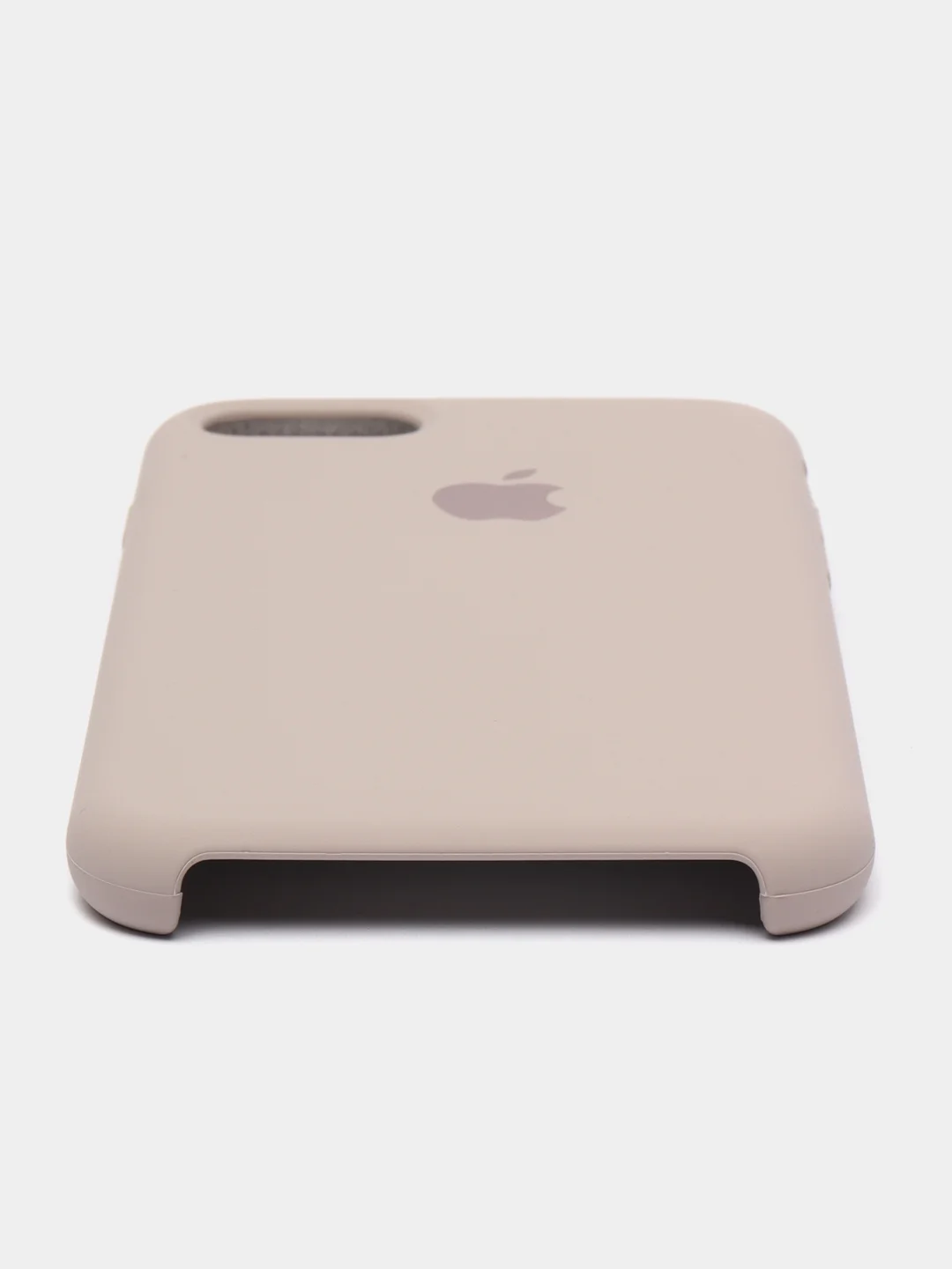 Серый чехол Silicone Case для iPhone (айфон) 7, 8, XS, XR, 11, 12, 13, XS Max, Pro, Max, Plus, силиконовый