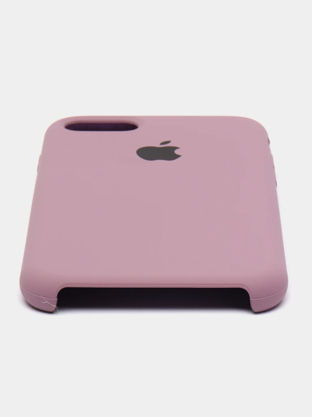 Сиреневый чехол Silicone Case для iPhone (айфон) 7, 8, XS, XR, 11, 12, 13, XS Max, Pro, Max, Plus, силиконовый