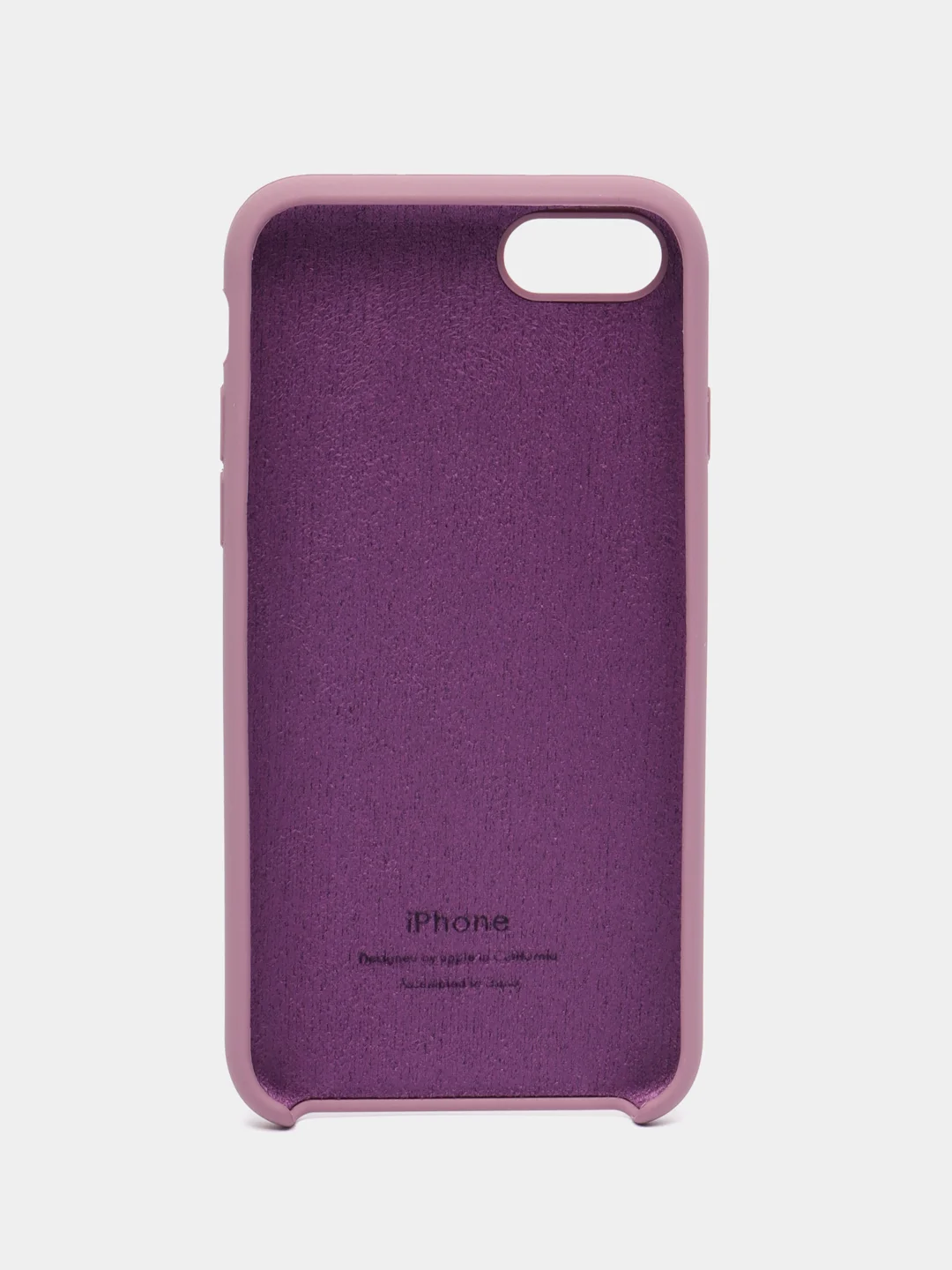 Сиреневый чехол Silicone Case для iPhone (айфон) 7, 8, XS, XR, 11, 12, 13, XS Max, Pro, Max, Plus, силиконовый