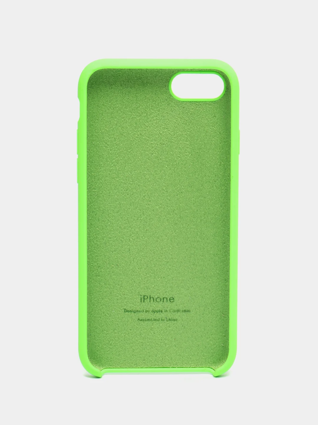 Лайм чехол Silicone Case для iPhone (айфон) 7, 8, XS, XR, 11, 12, 13, XS Max, Pro, Max, Plus, силиконовый