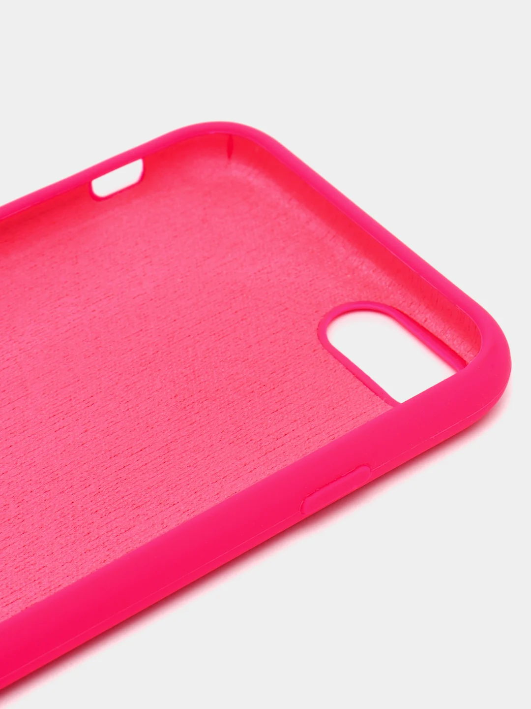 Фуксия чехол Silicone Case для iPhone (айфон) 7, 8, XS, XR, 11, 12, 13, XS Max, Pro, Max, Plus, силиконовый
