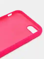 Фуксия чехол Silicone Case для iPhone (айфон) 7, 8, XS, XR, 11, 12, 13, XS Max, Pro, Max, Plus, силиконовый