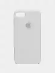 Белый чехол Silicone Case для iPhone (айфон) 7, 8, XS, XR, 11, 12, 13, XS Max, Pro, Max, Plus, силиконовый