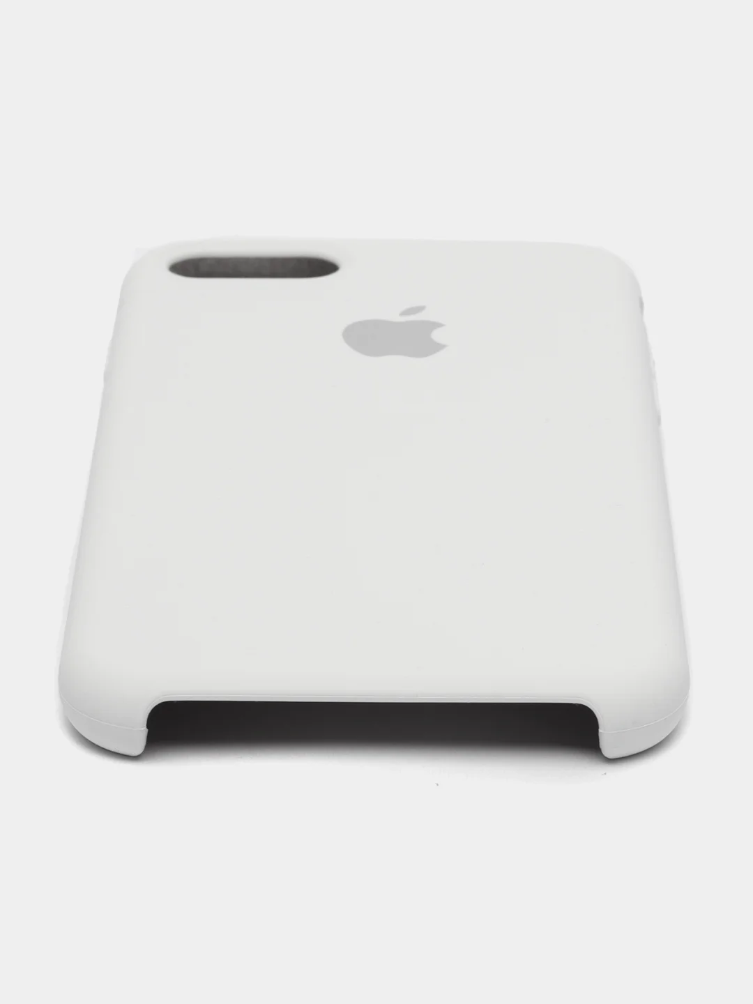 Белый чехол Silicone Case для iPhone (айфон) 7, 8, XS, XR, 11, 12, 13, XS Max, Pro, Max, Plus, силиконовый