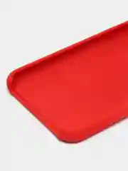 Красный чехол Silicone Case для iPhone (айфон) 7, 8, XS, XR, 11, 12, 13, XS Max, Pro, Max, Plus, силиконовый