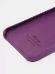 Аметистовый чехол Silicone Case для iPhone (айфон) 7, 8, XS, XR, 11, 12, 13, XS Max, Pro, Max, Plus, силиконовый