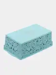 Голубой корзина ажурная 32х18х11 см