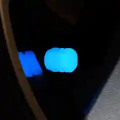 Зеленый колпачки на ниппель автомобильный