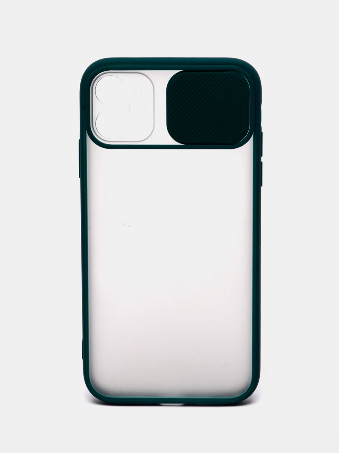 Зеленый чехол для Айфон iPhone 11 Pro, Max 12, 13 mini, 14 Plus, 15 с защитой для камеры