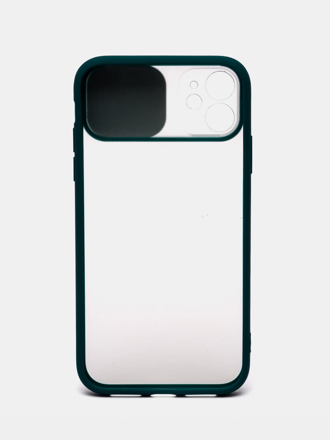 Зеленый чехол для Айфон iPhone 11 Pro, Max 12, 13 mini, 14 Plus, 15 с защитой для камеры