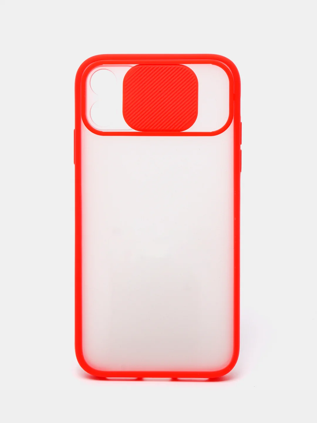 Красный чехол для Айфон iPhone 11 Pro, Max 12, 13 mini, 14 Plus, 15 с защитой для камеры