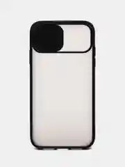 Черный чехол для Айфон iPhone 11 Pro, Max 12, 13 mini, 14 Plus, 15 с защитой для камеры