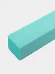 Зеленый баф наждачный, для ногтей, четырёхсторонний
