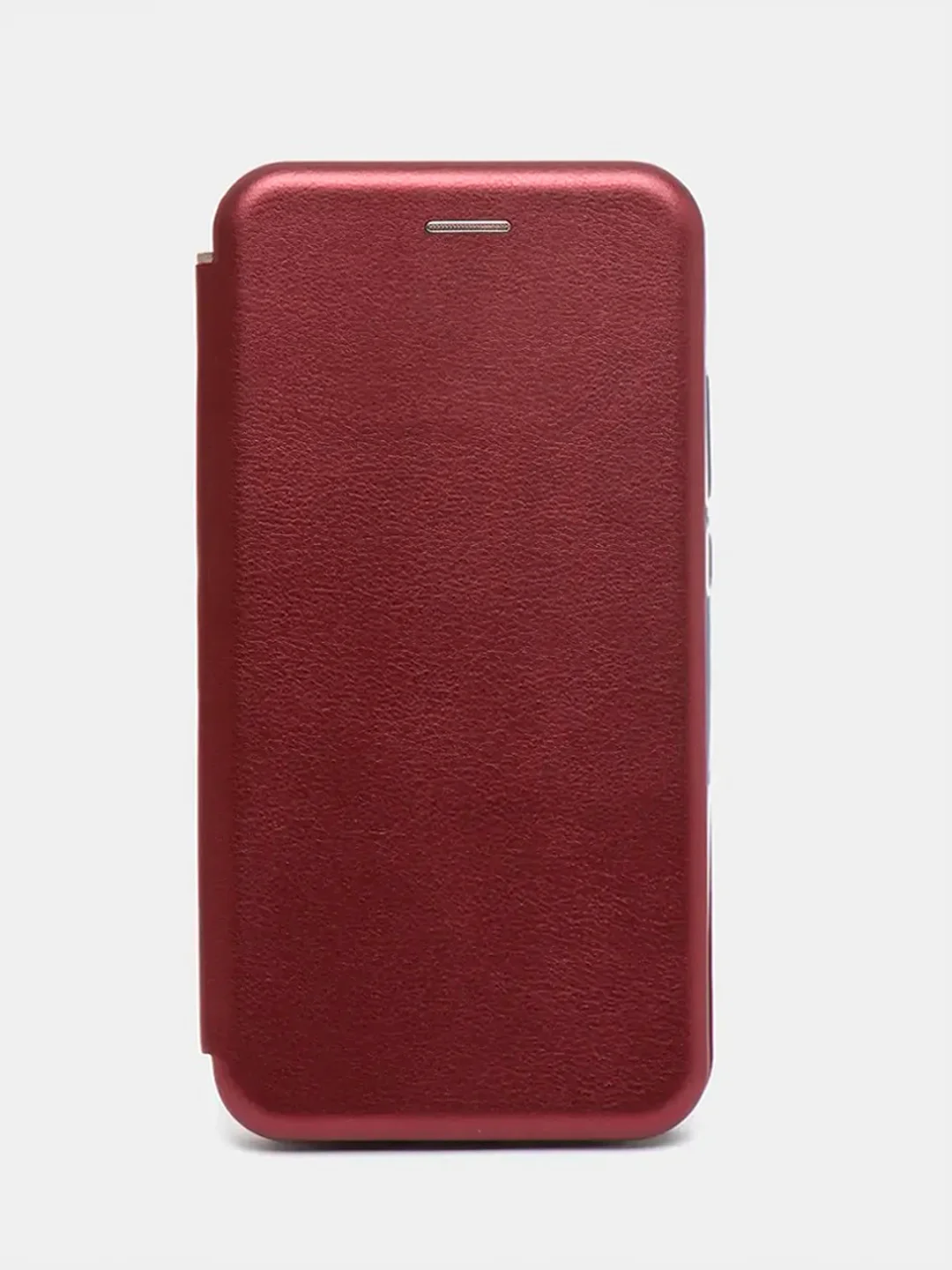 Багровый чехол-книжка Xiaomi Redmi 12, 12С,9C,9A,9,7,7A,8,8A,4X,10, Note 12, 9,9S,9Pro,8/8 Pro,7,8T