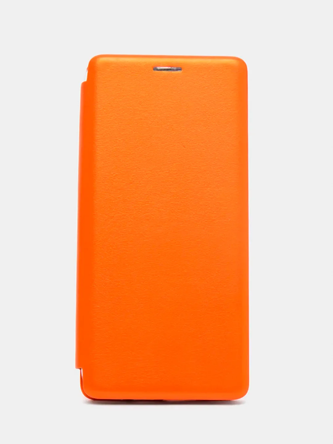 Оранжевый чехол-книжка Xiaomi Redmi 12, 12С,9C,9A,9,7,7A,8,8A,4X,10, Note 12, 9,9S,9Pro,8/8 Pro,7,8T