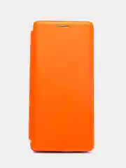 Оранжевый чехол-книжка Xiaomi Redmi 12, 12С,9C,9A,9,7,7A,8,8A,4X,10, Note 12, 9,9S,9Pro,8/8 Pro,7,8T
