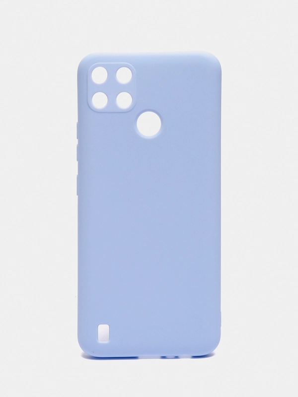 Чехол Realme C21Y/C25Y, силиконовый, с защитой камеры, Реалми С21У С25У