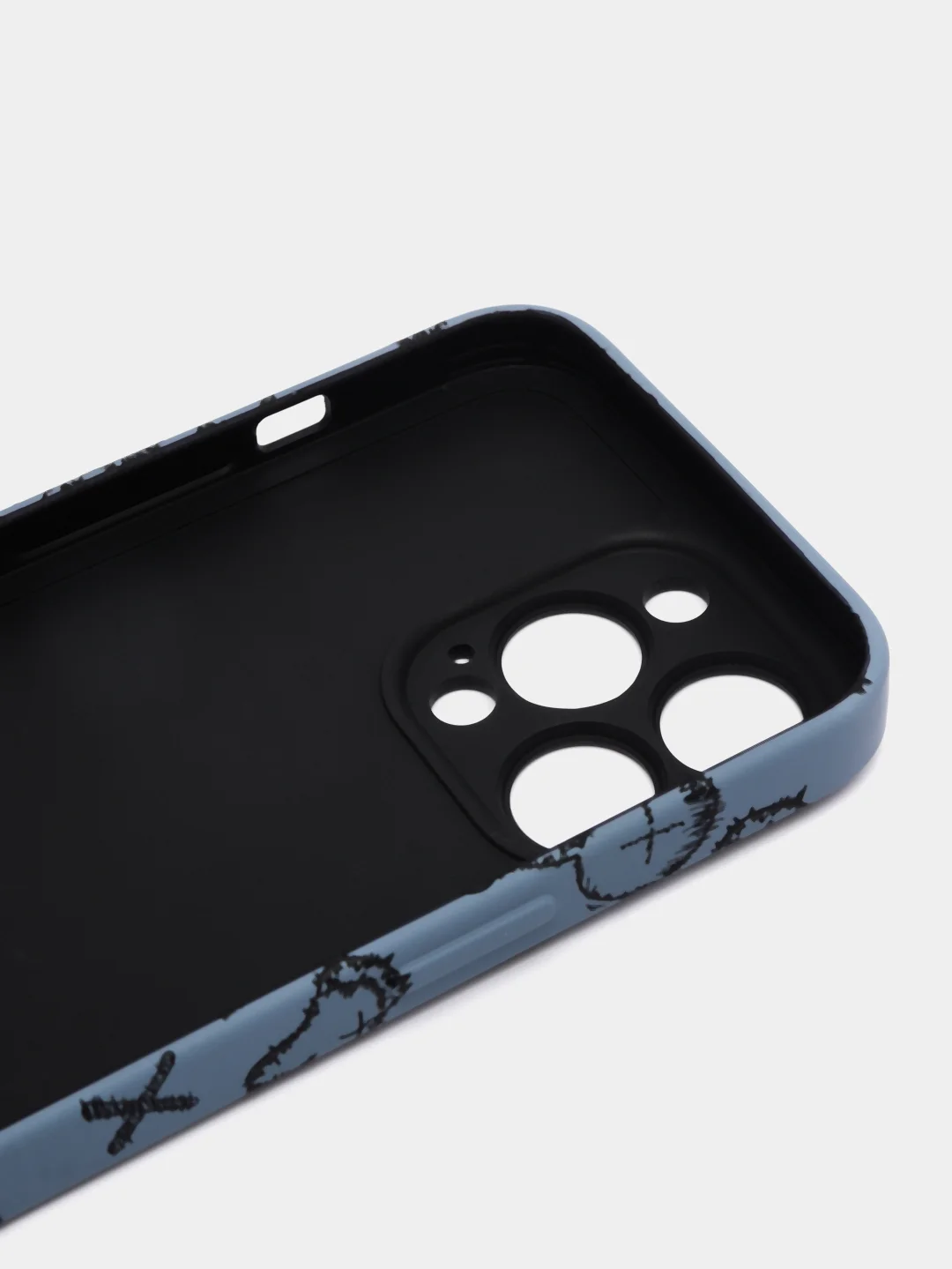 Небесно-голубой чехол Kaws для iPhone 13 Pro
