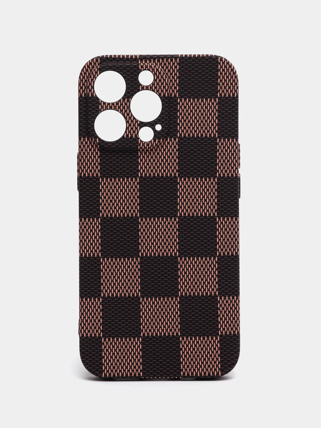 Тёмно-коричневый чехол Kaws для iPhone 13 Pro