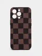 Тёмно-коричневый чехол Kaws для iPhone 13 Pro