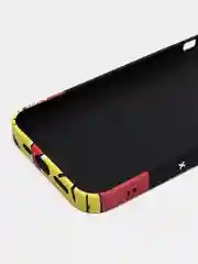 Бордовый чехол Kaws для iPhone 13 Pro