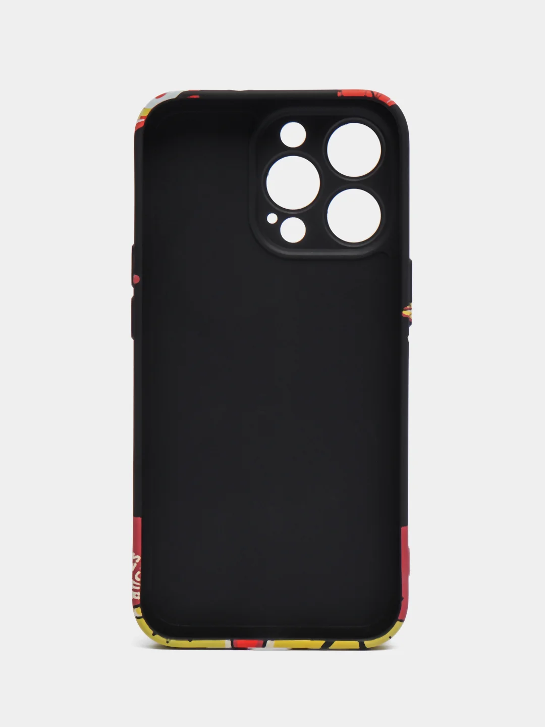 Бордовый чехол Kaws для iPhone 13 Pro