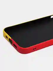 Желтый чехол Kaws для iPhone 13 Pro