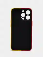 Желтый чехол Kaws для iPhone 13 Pro