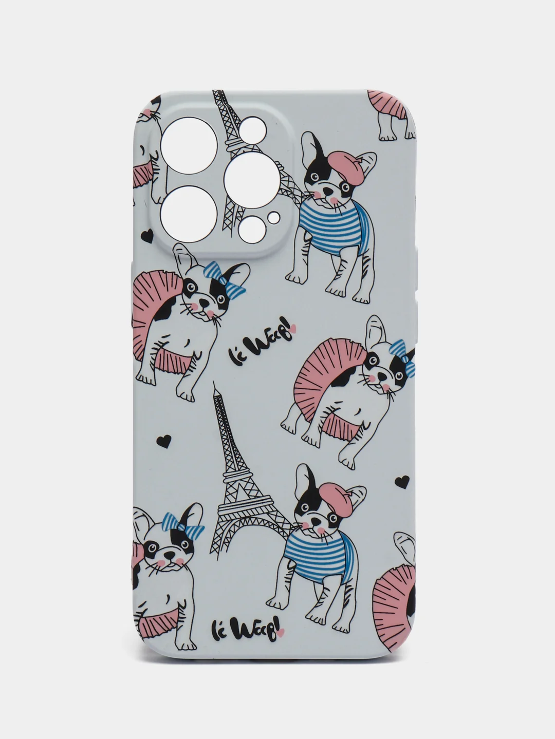 Белый чехол Kaws для iPhone 13 Pro