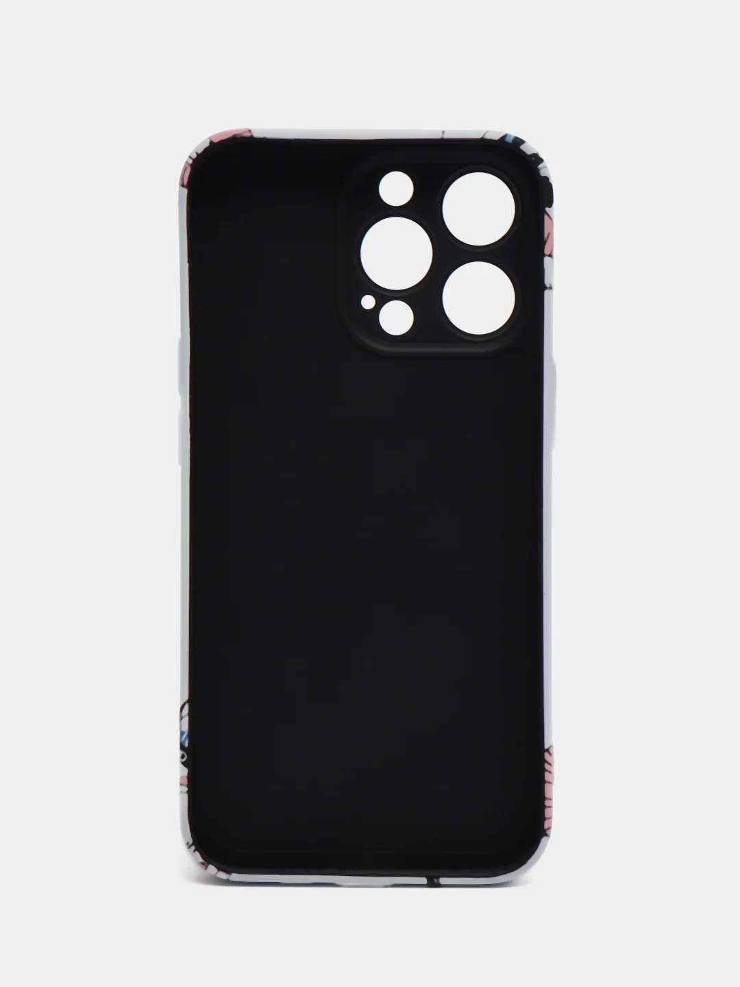 Белый чехол Kaws для iPhone 13 Pro