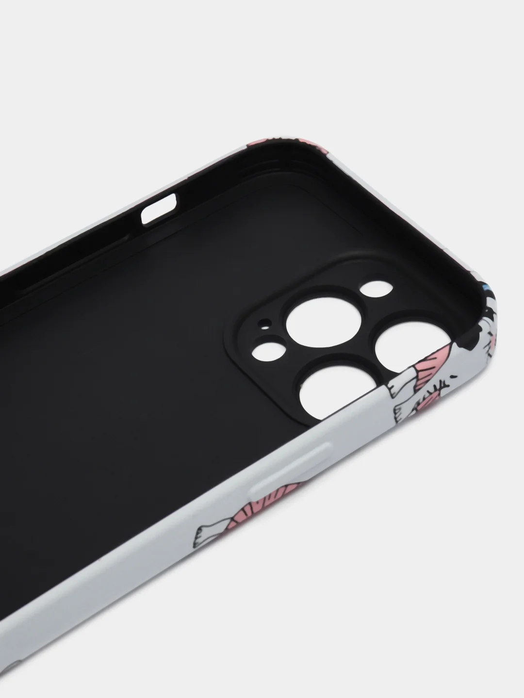 Белый чехол Kaws для iPhone 13 Pro