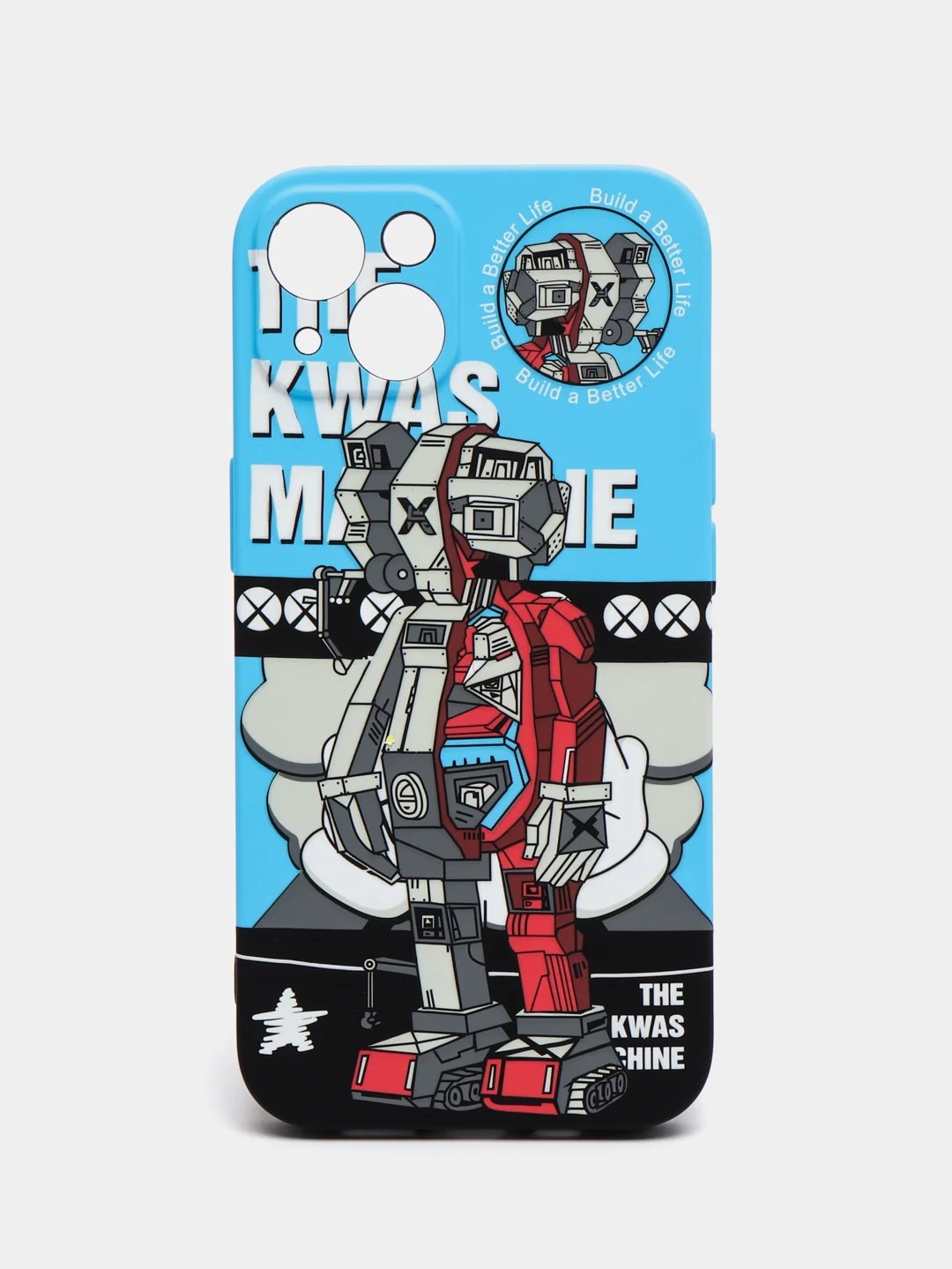 Лазурный чехол KAWS для iPhone 13