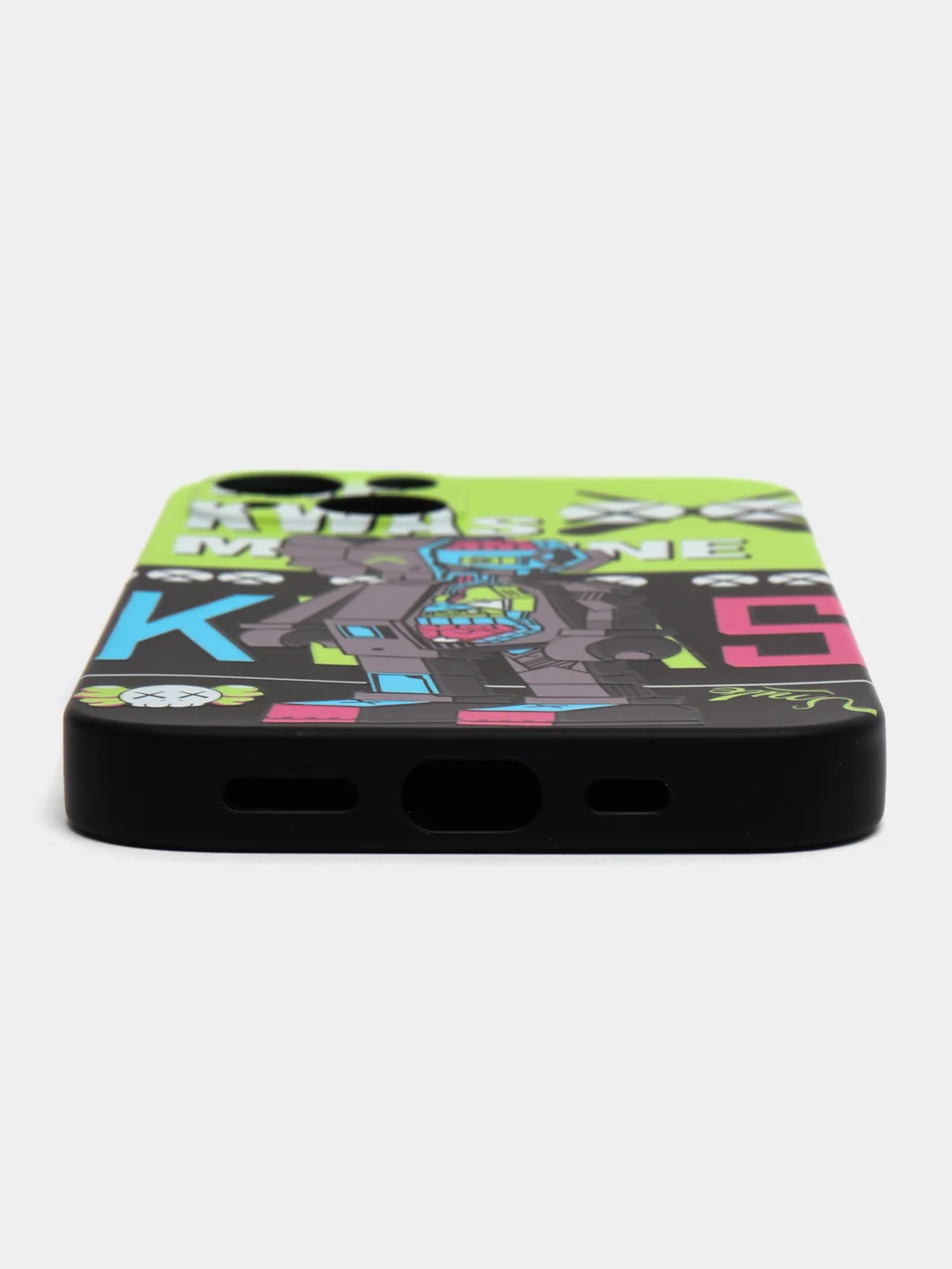 Лайм чехол KAWS для iPhone 13