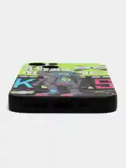 Лайм чехол KAWS для iPhone 13