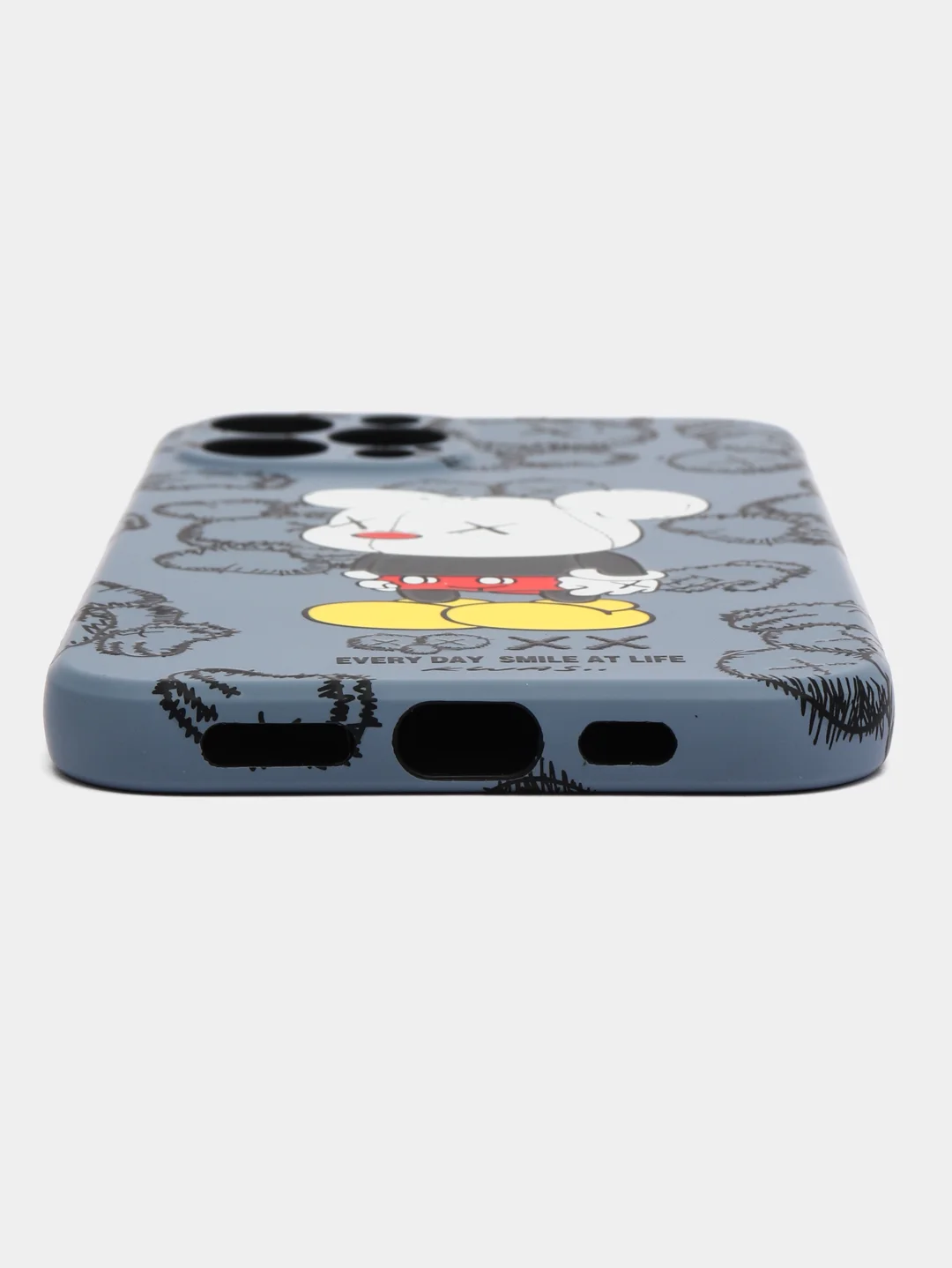 Небесно-голубой чехол для iPhone 12 Pro KAWS